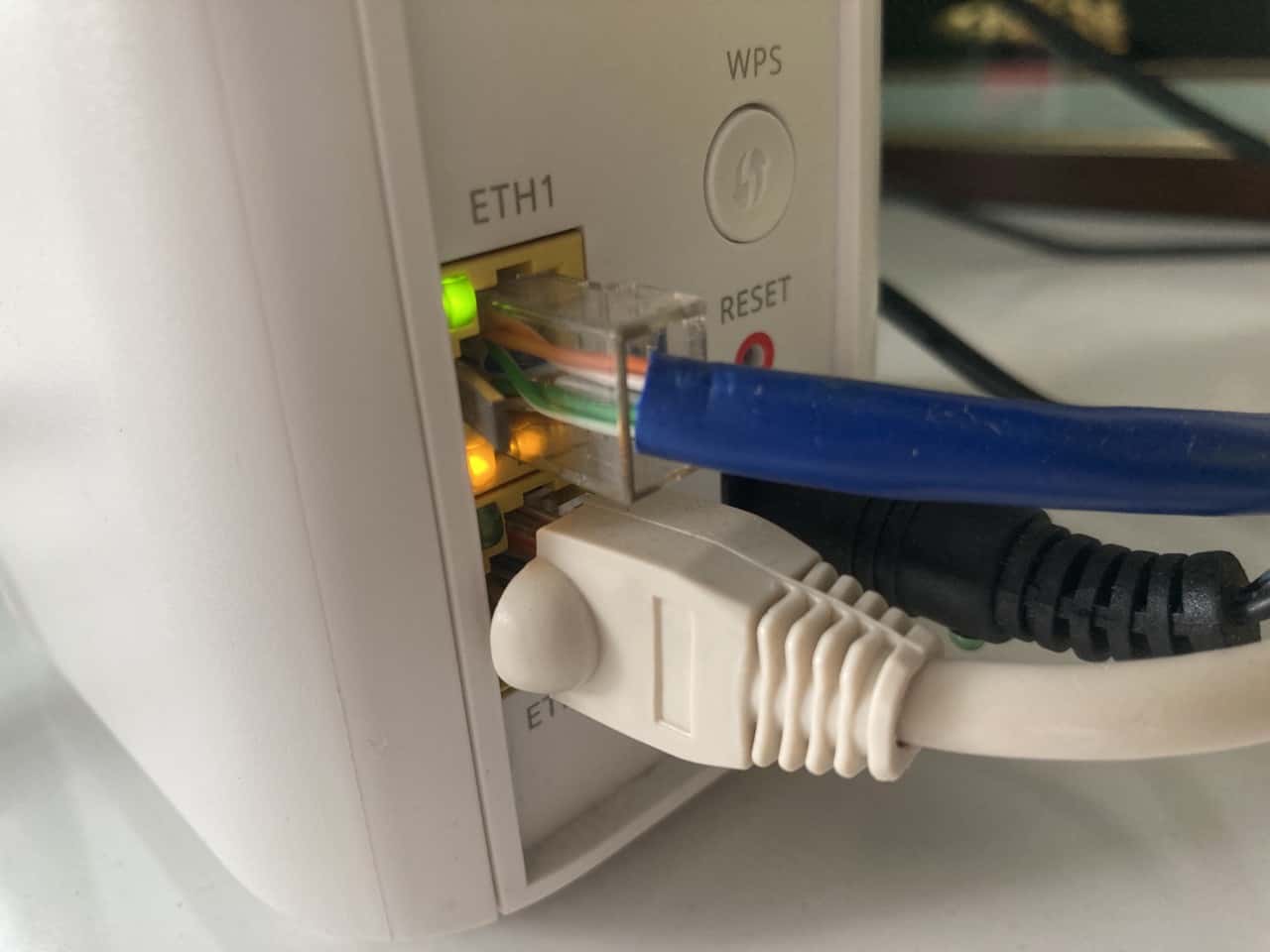 Ethernet connection